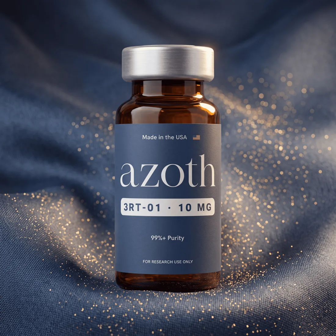 Azoth research peptide vial